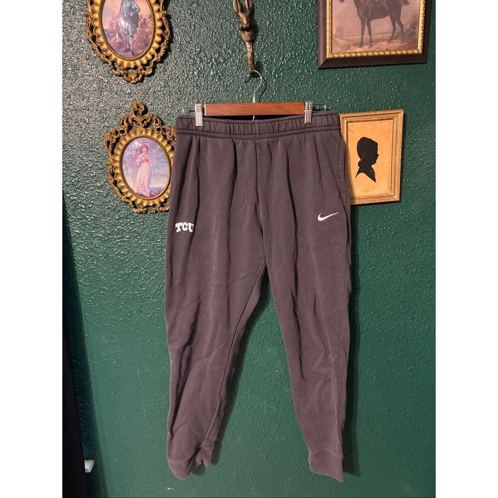 Nike Gray TCU Joggers Size Medium